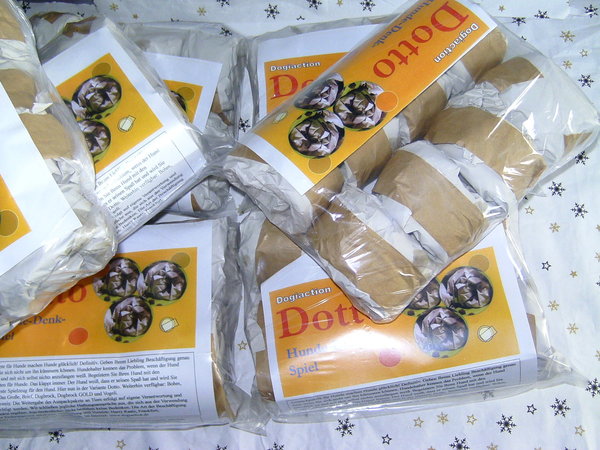 Auspackpakete für Hunde - Dogiaction - Großpaket NT2 - für mittelgroße Hunde - beinhalten Dogbrocks